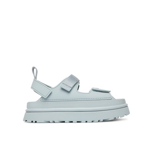 Ugg Sandały W Goldenglow 1152685 Błękitny ze sklepu MODIVO w kategorii Sandały damskie - zdjęcie 183813173