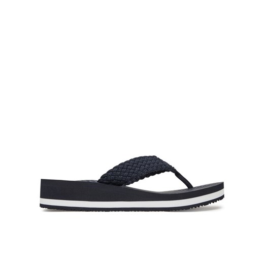 Tommy Hilfiger Japonki FW0FW08737 Granatowy ze sklepu MODIVO w kategorii Klapki damskie - zdjęcie 183813262