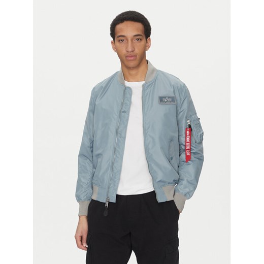 Alpha Industries Kurtka bomber MA-1 TTC Two Tone 126101 Niebieski Regular Fit ze sklepu MODIVO w kategorii Kurtki męskie - zdjęcie 183813330