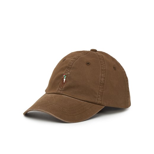 Polo Ralph Lauren Czapka z daszkiem 211954881005 Brązowy ze sklepu MODIVO w kategorii Czapki z daszkiem damskie - zdjęcie 183813352