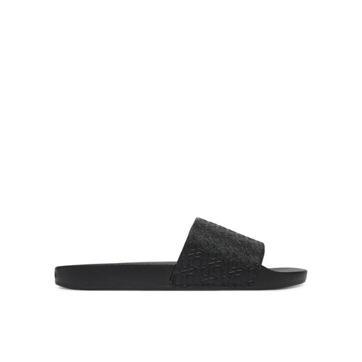 Calvin Klein Klapki Pool Slide Mono HM0HM01968 Czarny ze sklepu MODIVO w kategorii Klapki męskie - zdjęcie 183813353