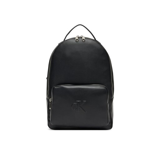 Calvin Klein Jeans Plecak Sculpted Impresssion Slim Backpa LV04K3165G Czarny ze sklepu MODIVO w kategorii Plecaki - zdjęcie 183813381