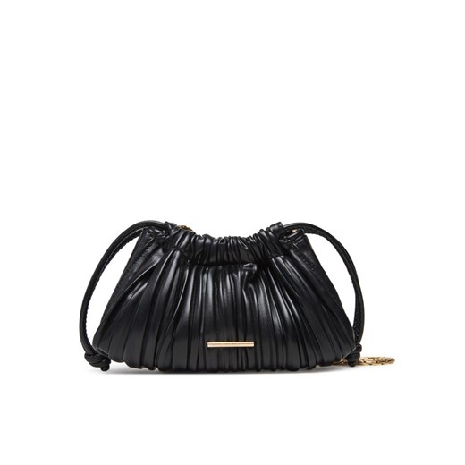 Calvin Klein Torebka Drawstring Plisse Conv Mini Cb P LV04F3077G Czarny ze sklepu MODIVO w kategorii Torebki worki - zdjęcie 183813393