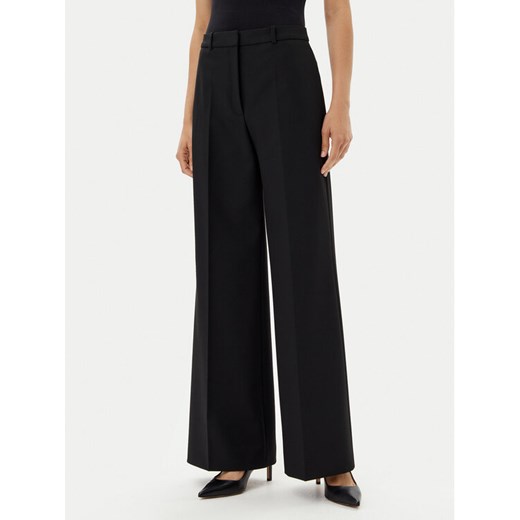 HUGO Spodnie palazzo Hasmina 50542647 Czarny Wide Leg ze sklepu MODIVO w kategorii Spodnie damskie - zdjęcie 183813441