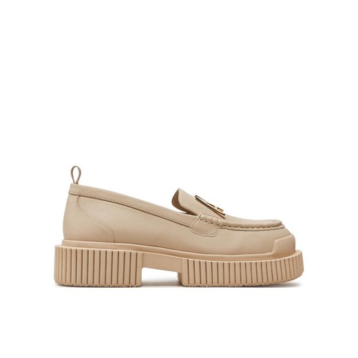 Armani Exchange Loafersy XDA002 XV847 01029 Brązowy ze sklepu MODIVO w kategorii Półbuty damskie - zdjęcie 183813541