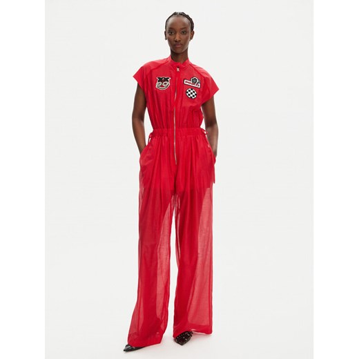 PINKO Kombinezon Miguel 105239 A2M7 Czerwony Regular Fit ze sklepu MODIVO w kategorii Kombinezony damskie - zdjęcie 183813550