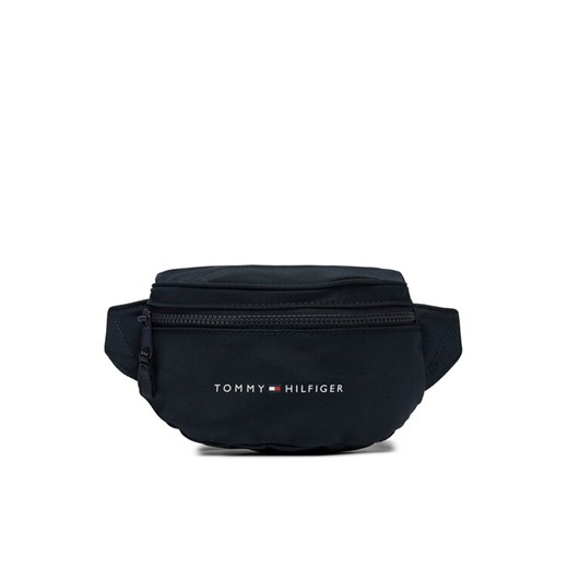 Tommy Hilfiger Saszetka nerka Th Essential AU0AU01614 Granatowy ze sklepu MODIVO w kategorii Nerki - zdjęcie 183813572