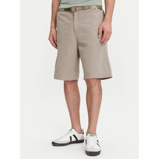 Jack&Jones Szorty materiałowe Towen 12273685 Beżowy Baggy Fit ze sklepu MODIVO w kategorii Spodenki męskie - zdjęcie 183813621