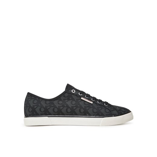 Calvin Klein Jeans Tenisówki Ess Vulc Low Mg Cv Mono YM0YM01368 Czarny ze sklepu MODIVO w kategorii Trampki męskie - zdjęcie 183813634