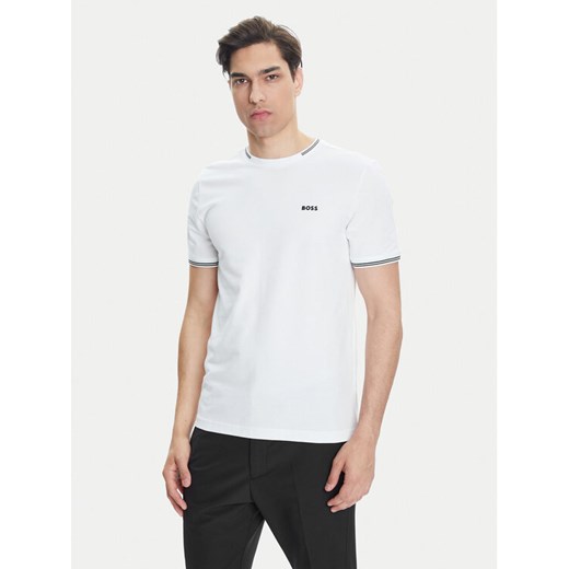 BOSS T-Shirt Taul 50521245 Biały Regular Fit ze sklepu MODIVO w kategorii T-shirty męskie - zdjęcie 183813691
