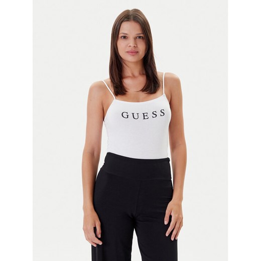 Guess Body O5RM11 KBBU1 Biały Regular Fit ze sklepu MODIVO w kategorii Bluzki damskie - zdjęcie 183813704