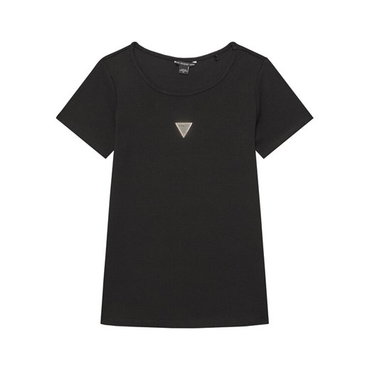 Guess T-Shirt J5YP03 KB1O1 Czarny Regular Fit ze sklepu MODIVO w kategorii Bluzki dziewczęce - zdjęcie 183813903