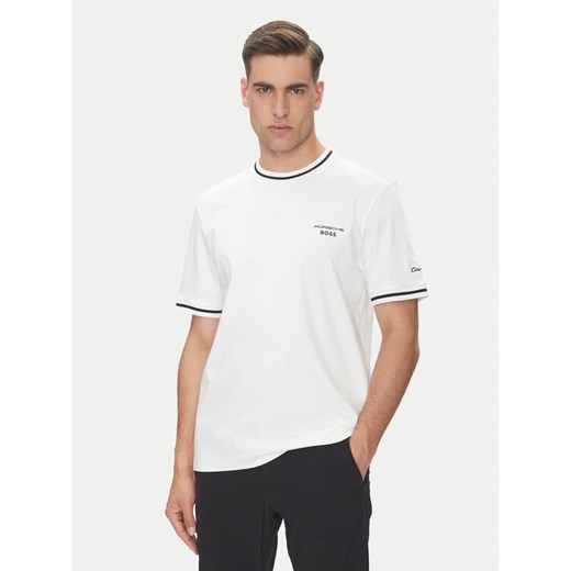 BOSS T-Shirt C-Taut 197 50543341 Biały Regular Fit ze sklepu MODIVO w kategorii T-shirty męskie - zdjęcie 183813923