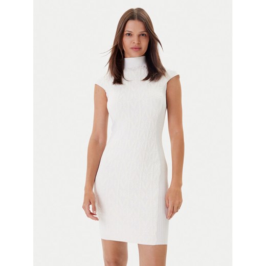 Marciano Guess Sukienka codzienna 4BGK0A 5661Z Beżowy Bodycon Fit ze sklepu MODIVO w kategorii Sukienki - zdjęcie 183813951
