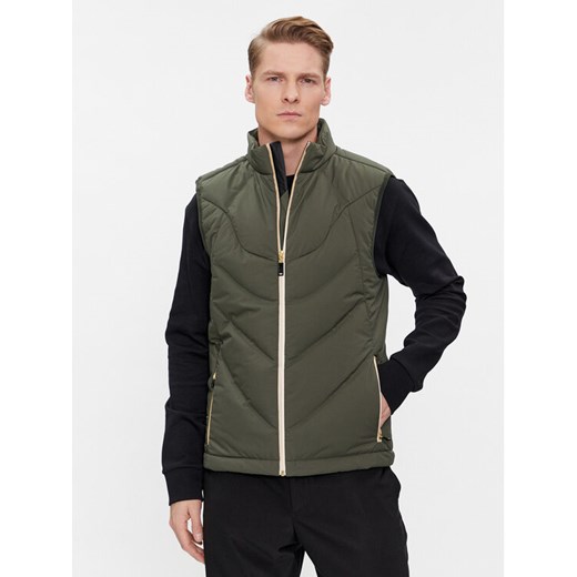 BOSS Bezrękawnik V_Titanium 50504776 Zielony Regular Fit ze sklepu MODIVO w kategorii Kamizelki męskie - zdjęcie 183814014