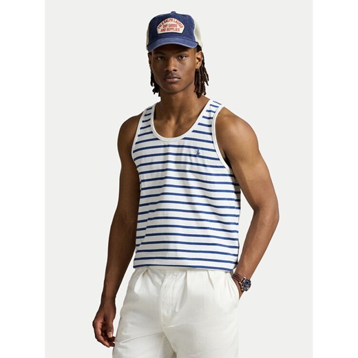 Polo Ralph Lauren Tank top 710970699001 Granatowy Classic Fit ze sklepu MODIVO w kategorii T-shirty męskie - zdjęcie 183814134