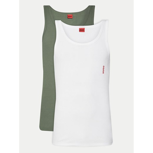 HUGO Komplet 2 tank topów 50532634 Kolorowy Slim Fit ze sklepu MODIVO w kategorii T-shirty męskie - zdjęcie 183814172