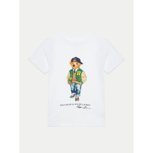 Polo Ralph Lauren T-Shirt 322853828043 Biały Regular Fit Polo Ralph Lauren 6Y MODIVO