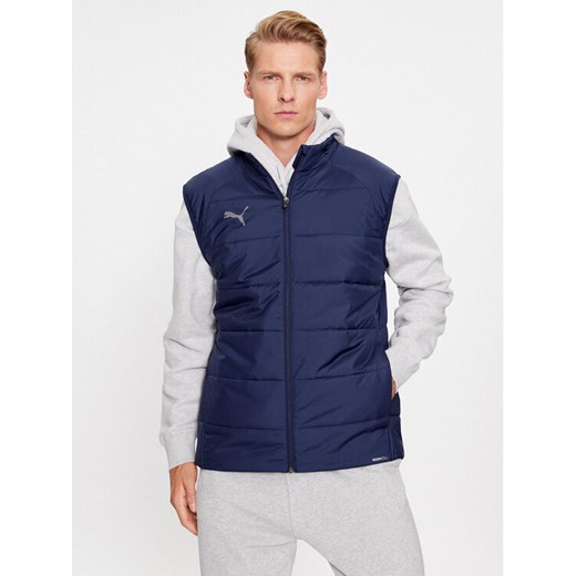 Puma Bezrękawnik Teamliga 657968 Granatowy Regular Fit ze sklepu MODIVO w kategorii Kamizelki męskie - zdjęcie 183814300