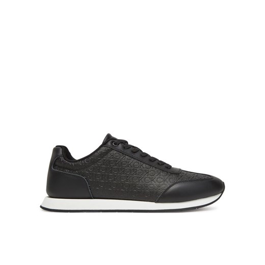 Calvin Klein Sneakersy Low Prof Runn Laceup Mono HM0HM01896 Czarny ze sklepu MODIVO w kategorii Buty sportowe męskie - zdjęcie 183814323