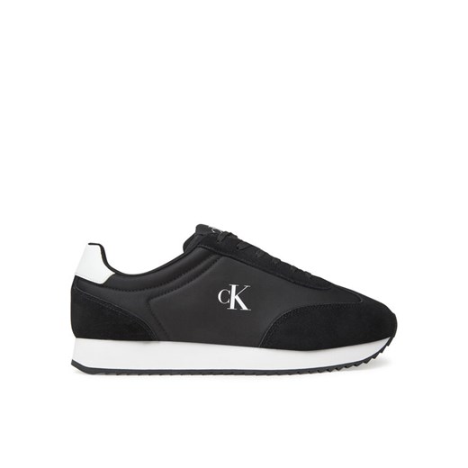 Calvin Klein Jeans Sneakersy Retro Runner Lace Up Ny-Su YM0YM01325 Czarny ze sklepu MODIVO w kategorii Buty sportowe męskie - zdjęcie 183814403