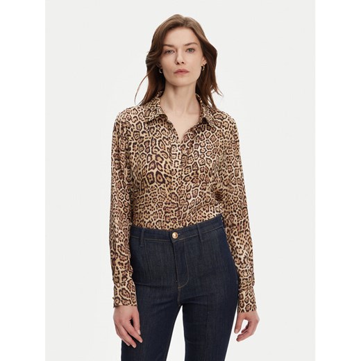 Marciano Guess Koszula 5GGH32 7298A Beżowy Regular Fit ze sklepu MODIVO w kategorii Koszule damskie - zdjęcie 183814424