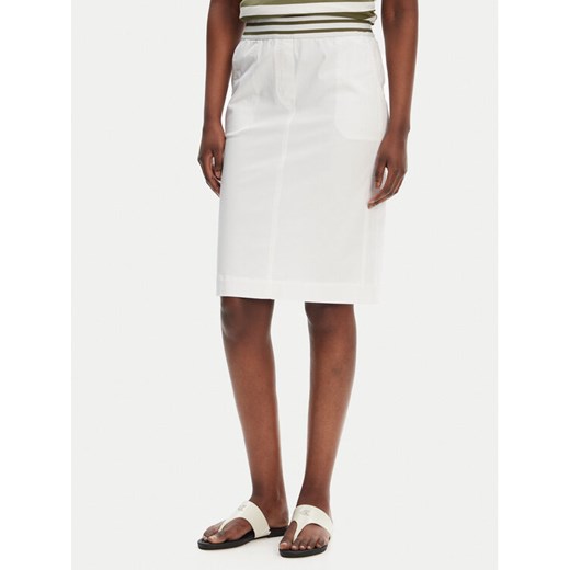 Olsen Spódnica ołówkowa 16001367 Biały Slim Fit ze sklepu MODIVO w kategorii Spódnice - zdjęcie 183814480