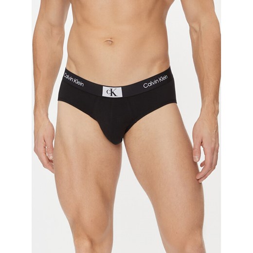 Calvin Klein Underwear Slipy 000NB3402A Czarny ze sklepu MODIVO w kategorii Majtki męskie - zdjęcie 183814652