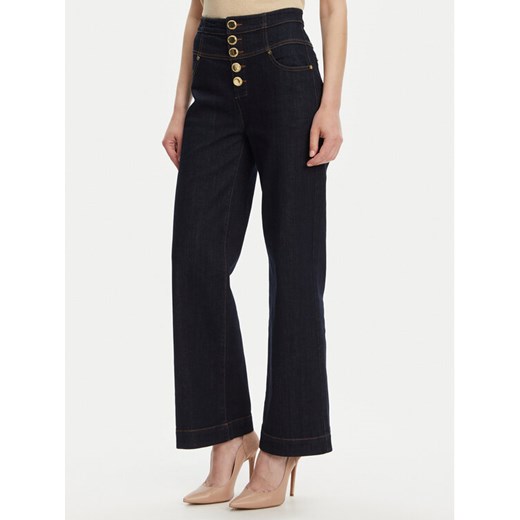 Marciano Guess Jeansy 5YGA00 7347A Granatowy Flare Fit ze sklepu MODIVO w kategorii Jeansy damskie - zdjęcie 183814692