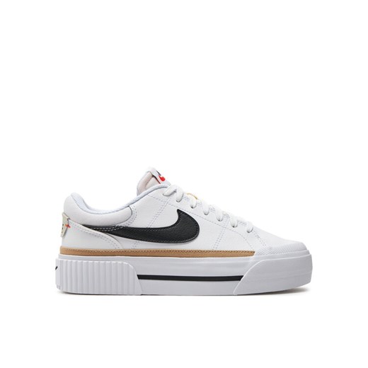 Nike Sneakersy Court Legacy Lift DM7590 100 Biały ze sklepu MODIVO w kategorii Buty sportowe damskie - zdjęcie 183814764