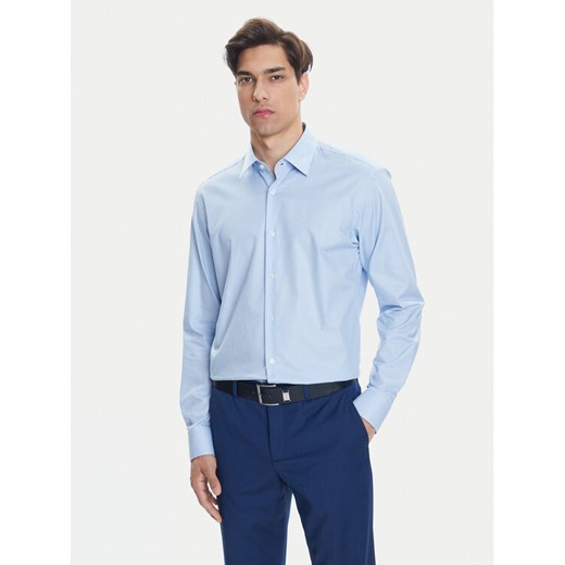 BOSS Koszula H-Joe 50519887 Błękitny Regular Fit ze sklepu MODIVO w kategorii Koszule męskie - zdjęcie 183814801