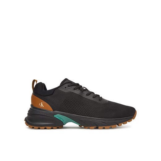 Calvin Klein Jeans Sneakersy Hike Runner Tech Knit YM0YM01284 Czarny ze sklepu MODIVO w kategorii Buty sportowe męskie - zdjęcie 183814812