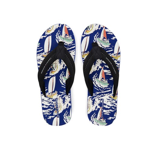 Tommy Hilfiger Japonki FM0FM05509 Czarny ze sklepu MODIVO w kategorii Klapki męskie - zdjęcie 183814830