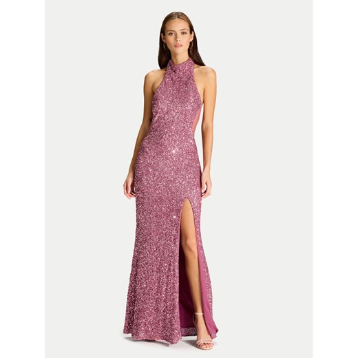Hey Kyla Sukienka wieczorowa 5AJ006HK Różowy Slim Fit ze sklepu MODIVO w kategorii Sukienki - zdjęcie 183814921