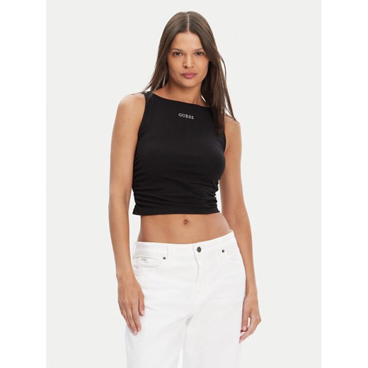 Guess Top V5YP00 J1314 Czarny Regular Fit ze sklepu MODIVO w kategorii Bluzki damskie - zdjęcie 183814964