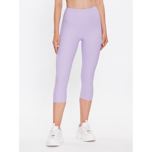 Glamorous Legginsy YG0037B Fioletowy Slim Fit ze sklepu MODIVO w kategorii Spodnie damskie - zdjęcie 183814971