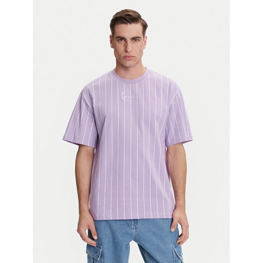 Karl Kani T-Shirt PD00005364 Fioletowy Relaxed Fit ze sklepu MODIVO w kategorii T-shirty męskie - zdjęcie 183815004
