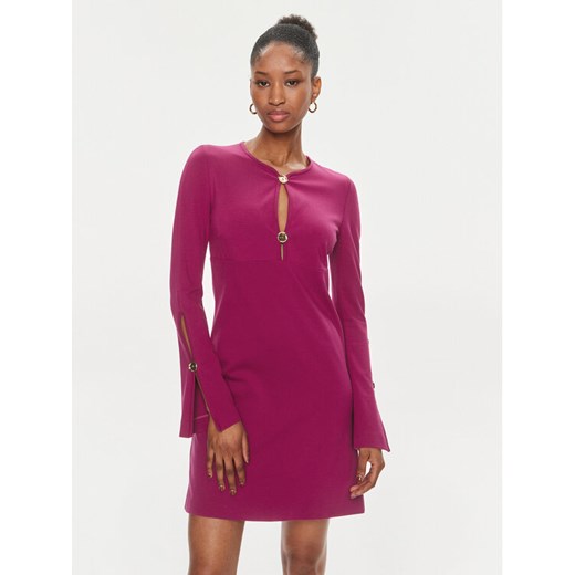 Pinko Sukienka codzienna Aquarios Abito . 101825 A15M Fioletowy Regular Fit Pinko 44 MODIVO