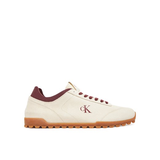 Calvin Klein Jeans Sneakersy Low Profile Runner Su YM0YM01288 Biały ze sklepu MODIVO w kategorii Buty sportowe męskie - zdjęcie 183815030