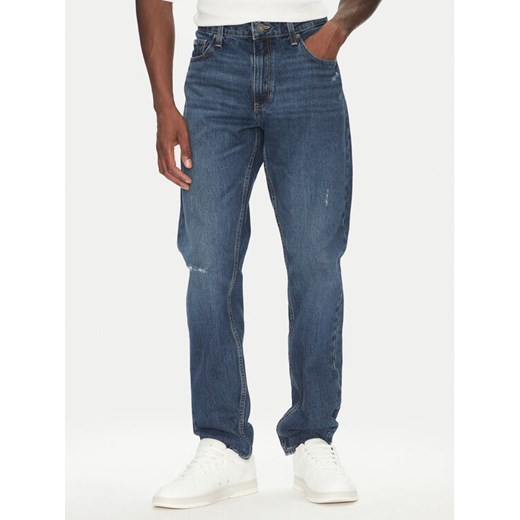 Guess Jeans Jeansy M5YA1C D5MK1 Granatowy Regular Fit ze sklepu MODIVO w kategorii Jeansy męskie - zdjęcie 183815131