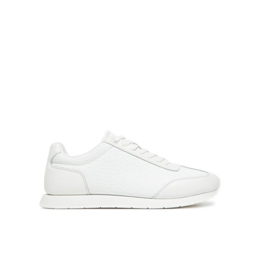Calvin Klein Sneakersy Low Prof Runn Laceup Mono HM0HM01896 Biały ze sklepu MODIVO w kategorii Buty sportowe męskie - zdjęcie 183815160