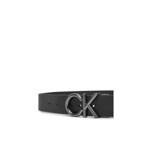 Calvin Klein Pasek Męski Ck Hallmark Logo 35Mm Adj LV04D7035G Czarny Calvin Klein 105 MODIVO
