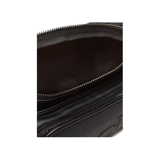 Calvin Klein Saszetka nerka Sculpted Impression Waistbag 38 LV04G3160G Czarny Calvin Klein 00 MODIVO