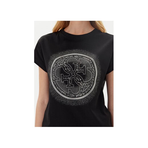 Guess T-Shirt W5YI14 I3Z14 Czarny Regular Fit Guess M MODIVO