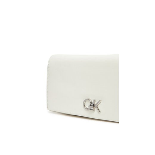 Calvin Klein Torebka Re-Lock Mini Conv LV04F3103G Biały Calvin Klein 00 MODIVO