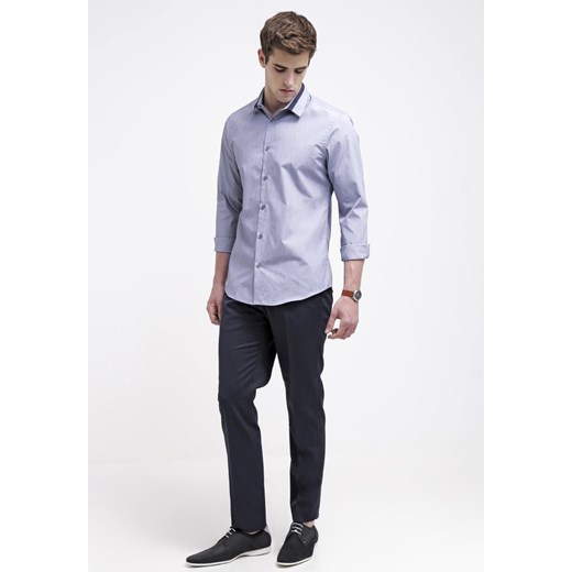 Burton Menswear London Spodnie materiałowe navyblue zalando niebieski fit