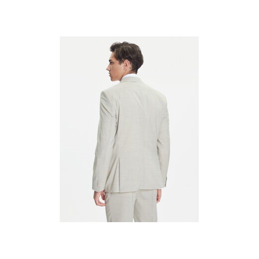 BOSS Garnitur H-Huge 50546099 Beżowy Slim Fit 50 MODIVO