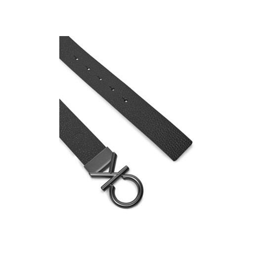Calvin Klein Pasek Męski Ck Hallmark Logo 35Mm Adj LV04D7035G Czarny Calvin Klein 100 MODIVO