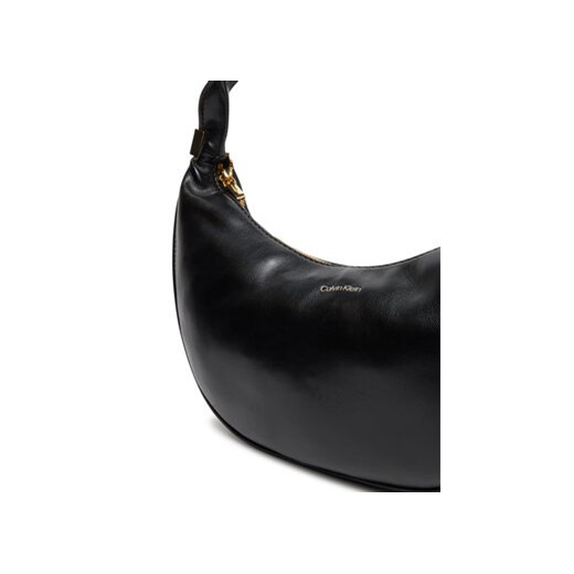 Calvin Klein Torebka Pinched Soft Crescent Sm LV04F3010G Czarny Calvin Klein 00 MODIVO