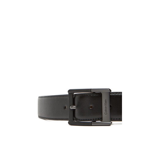Calvin Klein Pasek Męski Classic Buckle Belt 38Mm LV04D7012G Czarny Calvin Klein 85 MODIVO